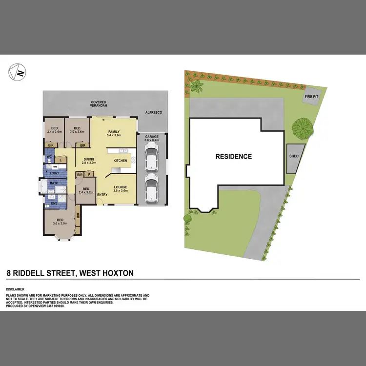 Floorplan of Homely house listing, 8 Riddell Street, West Hoxton NSW 2171