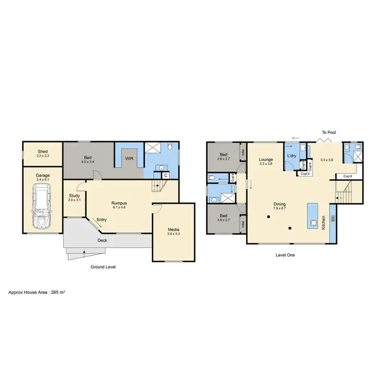 Floorplan of Homely house listing, 5 Bella Vista Drive, Tootgarook VIC 3941