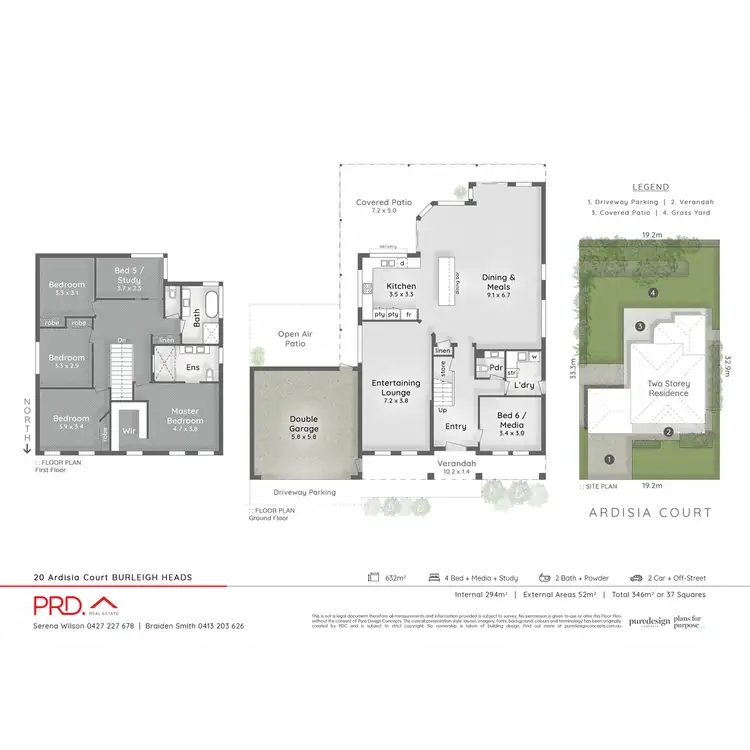 Floorplan of Homely house listing, 20 Ardisia Court, Burleigh Heads QLD 4220