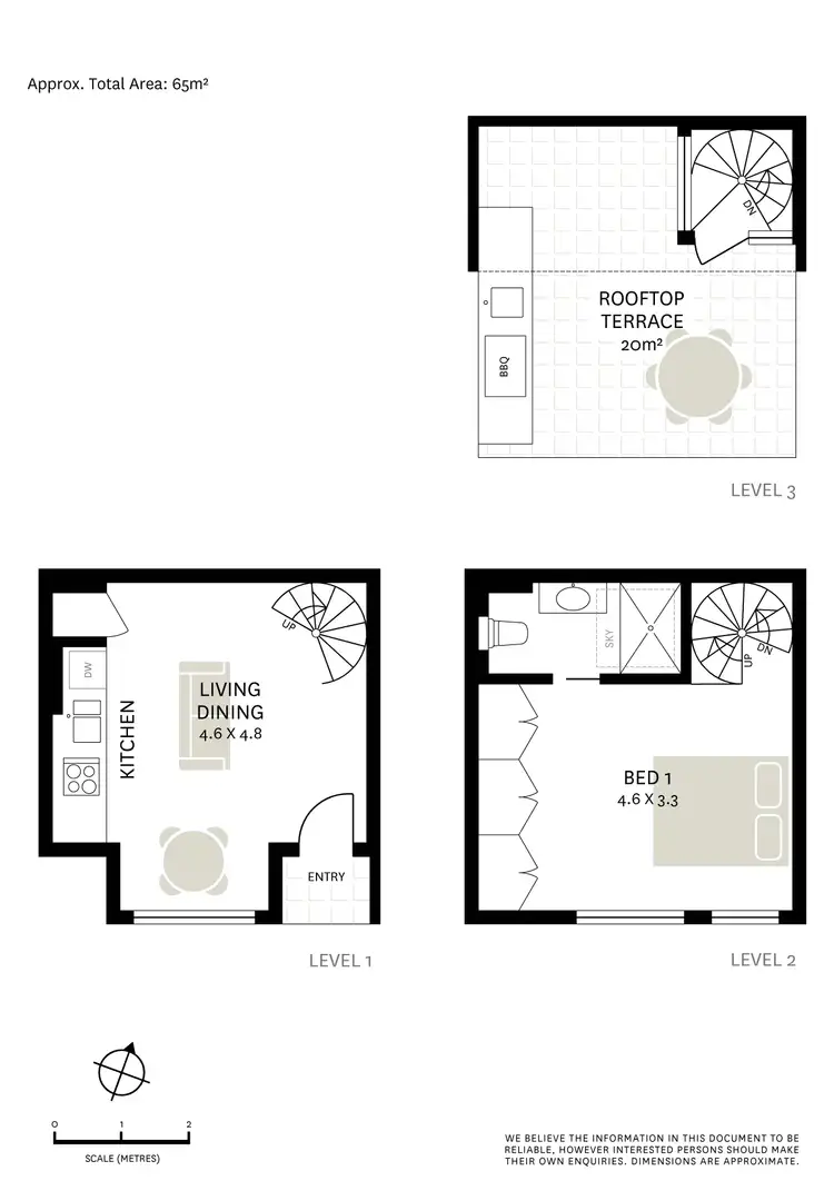 Floorplan of Homely apartment listing, 1A Belmore Street, Surry Hills NSW 2010