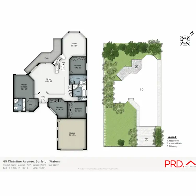 Floorplan of Homely house listing, 65 Christine Avenue, Burleigh Waters QLD 4220