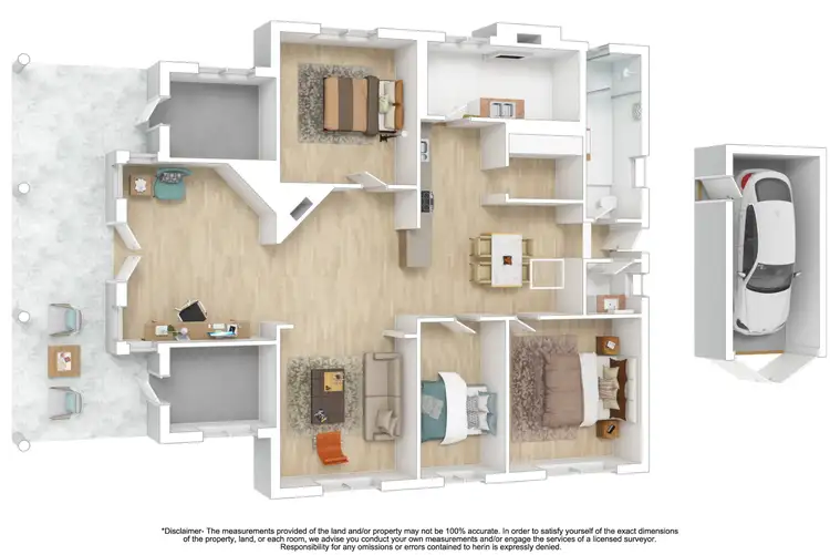Floorplan of Homely house listing, 18 Beach Street, Dromana VIC 3936