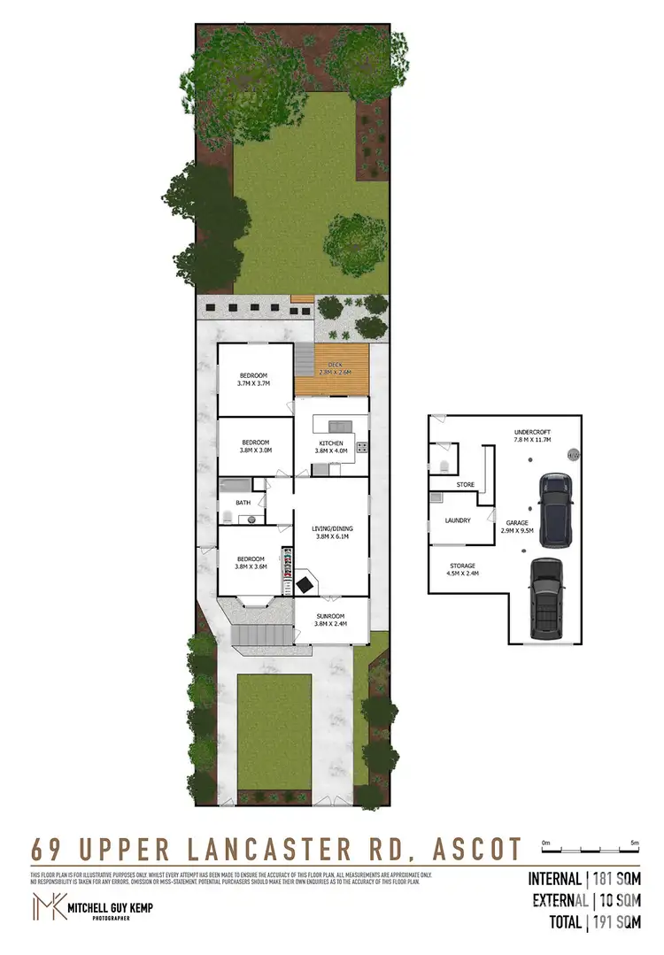 Floorplan of Homely house listing, 69 Upper Lancaster Road, Ascot QLD 4007