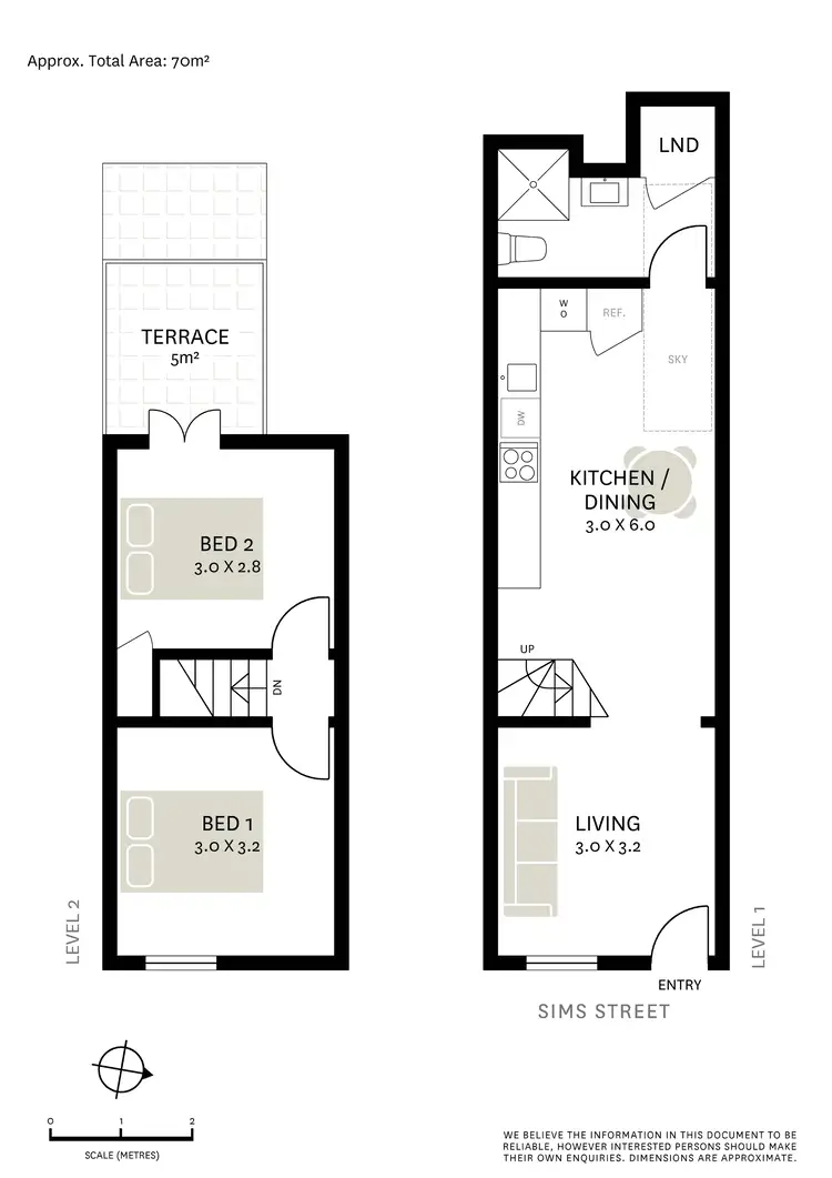Floorplan of Homely house listing, 5 Sims Street, Darlinghurst NSW 2010