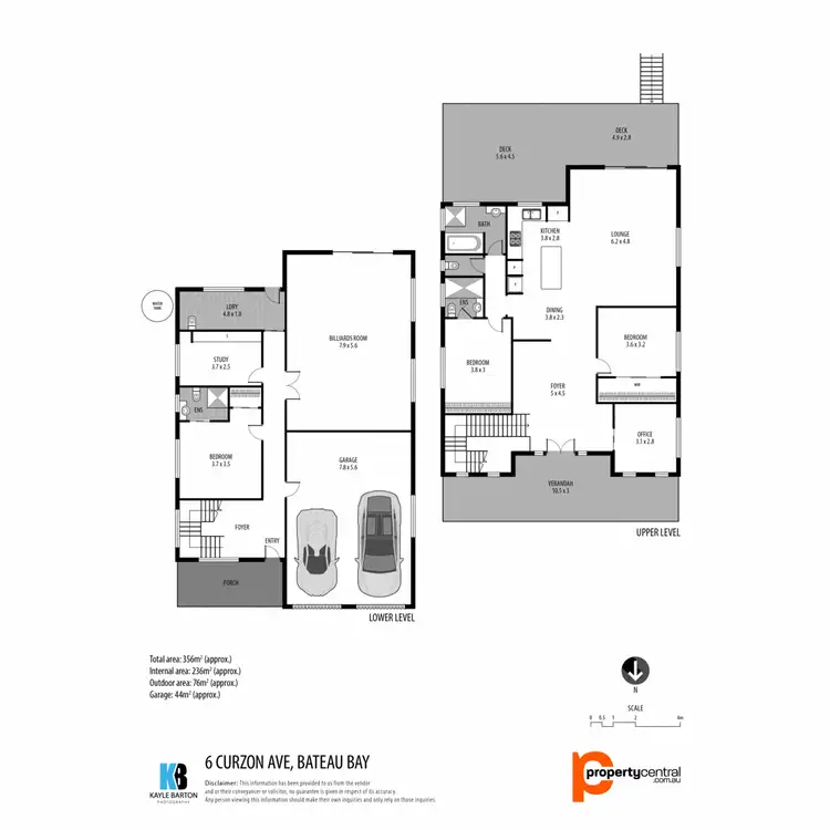 Floorplan of Homely house listing, 6 Curzon Avenue, Bateau Bay NSW 2261