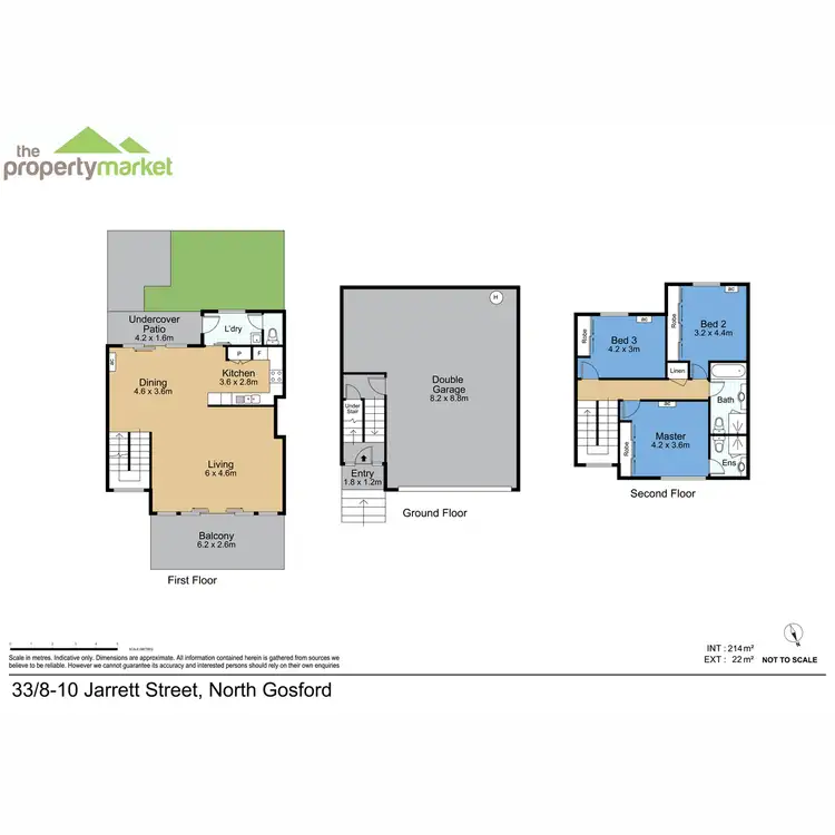 Floorplan of Homely townhouse listing, 33/8-10 Jarrett Street, North Gosford NSW 2250