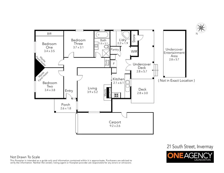 Floorplan of Homely house listing, 21 South Street, Invermay TAS 7248
