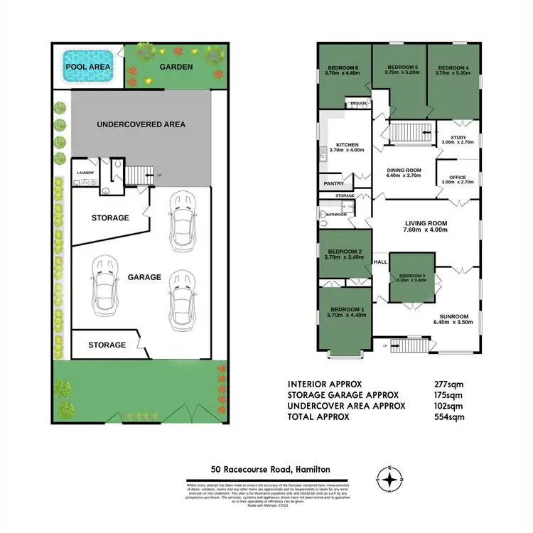 Floorplan of Homely house listing, 50 Racecourse Road, Hamilton QLD 4007
