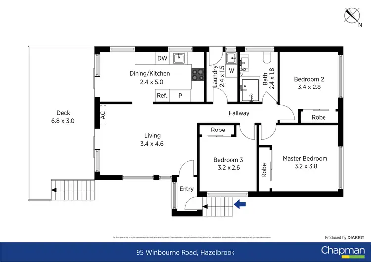 Floorplan of Homely house listing, 95 Winbourne Road, Hazelbrook NSW 2779