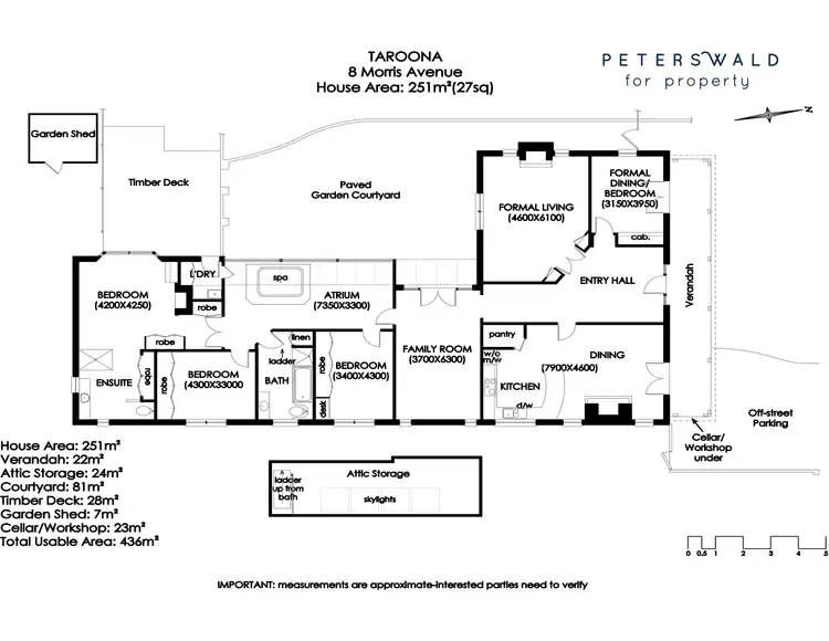 Floorplan of Homely house listing, 8 Morris Avenue, Taroona TAS 7053