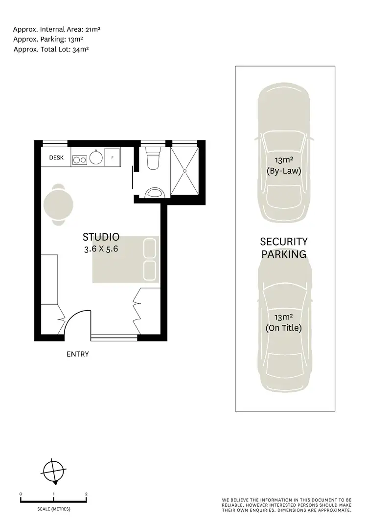 Floorplan of Homely studio listing, 87/19-23 Forbes Street (enter via Plunkett Street), Woolloomooloo NSW 2011