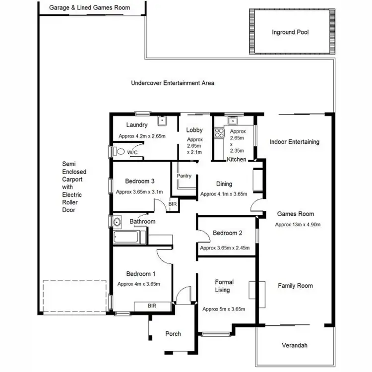 Floorplan of Homely house listing, 45 Simms Street, Port Augusta SA 5700