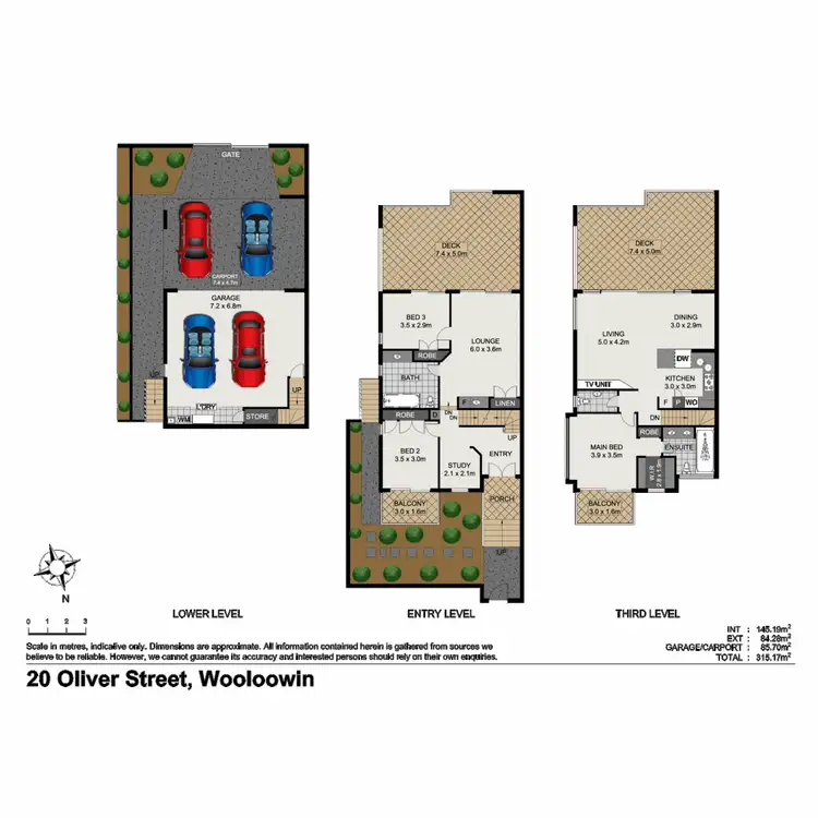 Floorplan of Homely house listing, 20 Oliver Street, Wooloowin QLD 4030