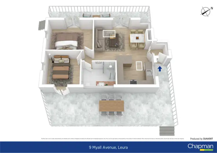 Floorplan of Homely house listing, 9 Myall Avenue, Leura NSW 2780