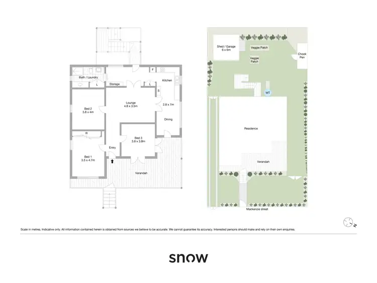 Floorplan of Homely house listing, 121 Mackenzie Street, East Toowoomba QLD 4350