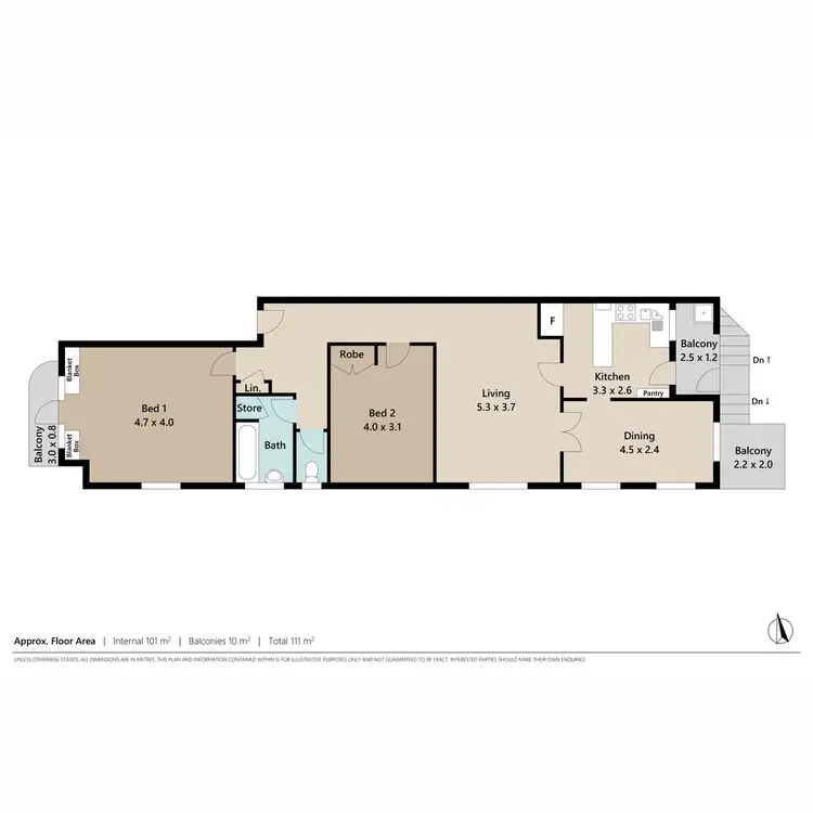 Floorplan of Homely apartment listing, 9/12 Lapraik Street, Ascot QLD 4007