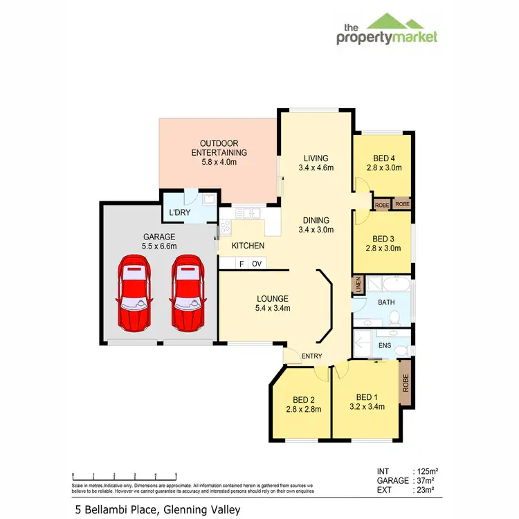 Floorplan of Homely house listing, 5 Bellambi Place, Glenning Valley NSW 2261
