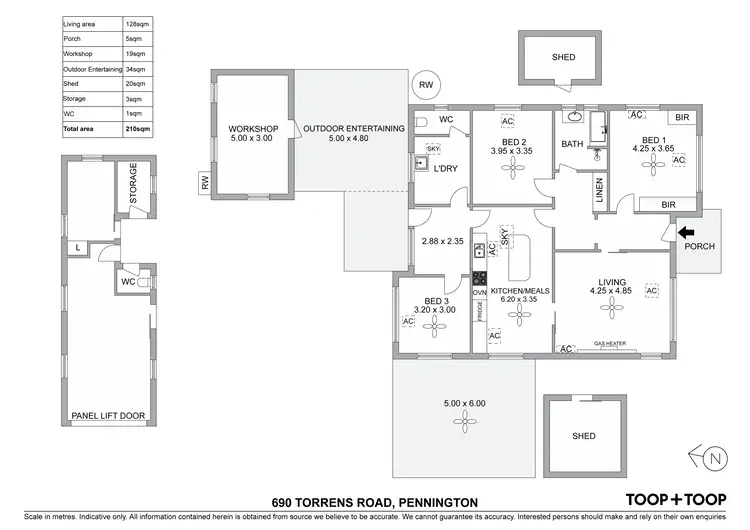 Floorplan of Homely house listing, 690 Torrens Road, Pennington SA 5013