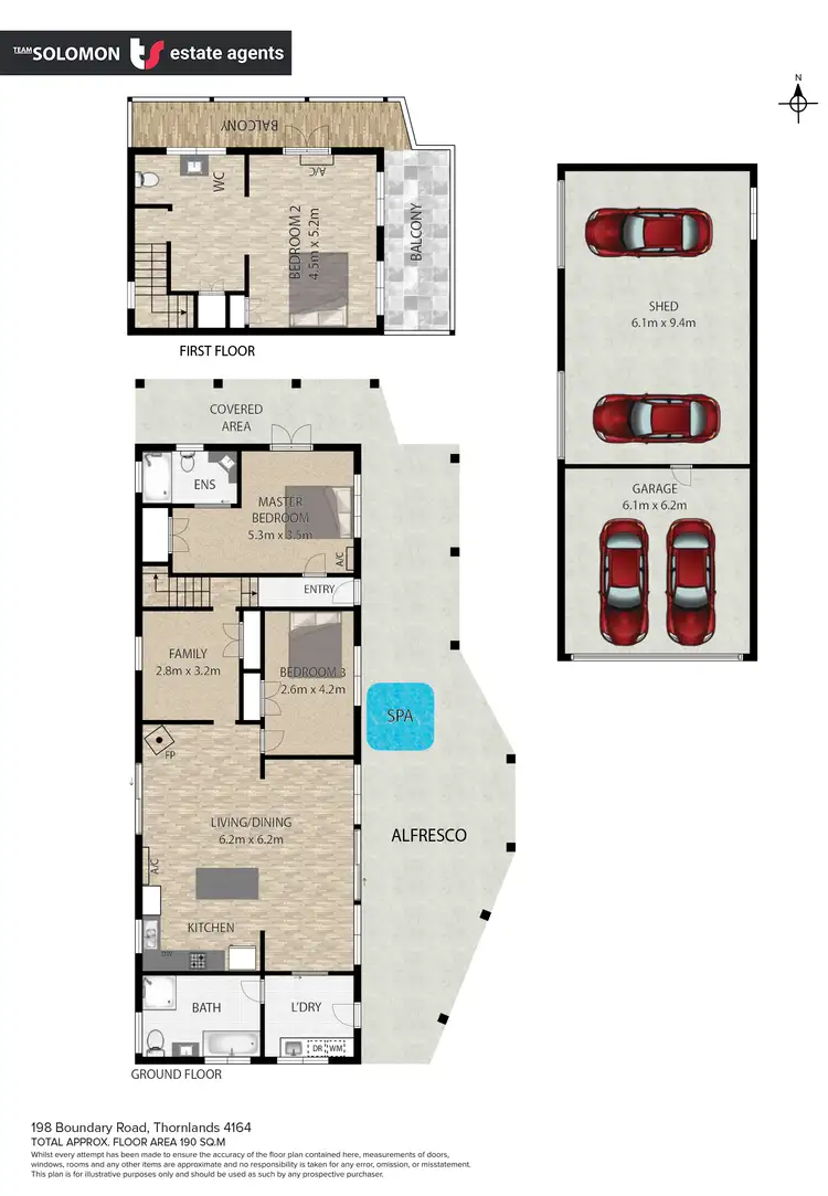 Floorplan of Homely house listing, 198 Boundary Road, Thornlands QLD 4164