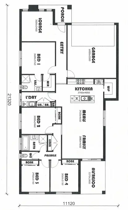 Floorplan of Homely house listing, 254 O'Hallorans Road, Lara VIC 3212