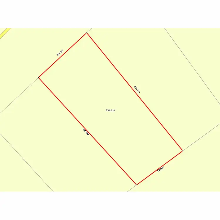 Floorplan of Homely land listing, Address available on request