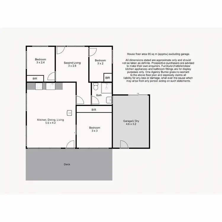 Floorplan of Homely house listing, 9 Blythe Street, Heybridge TAS 7316
