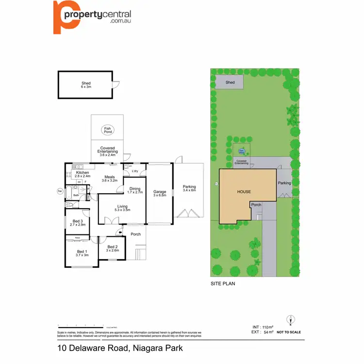 Floorplan of Homely house listing, 10 Delaware Road, Niagara Park NSW 2250