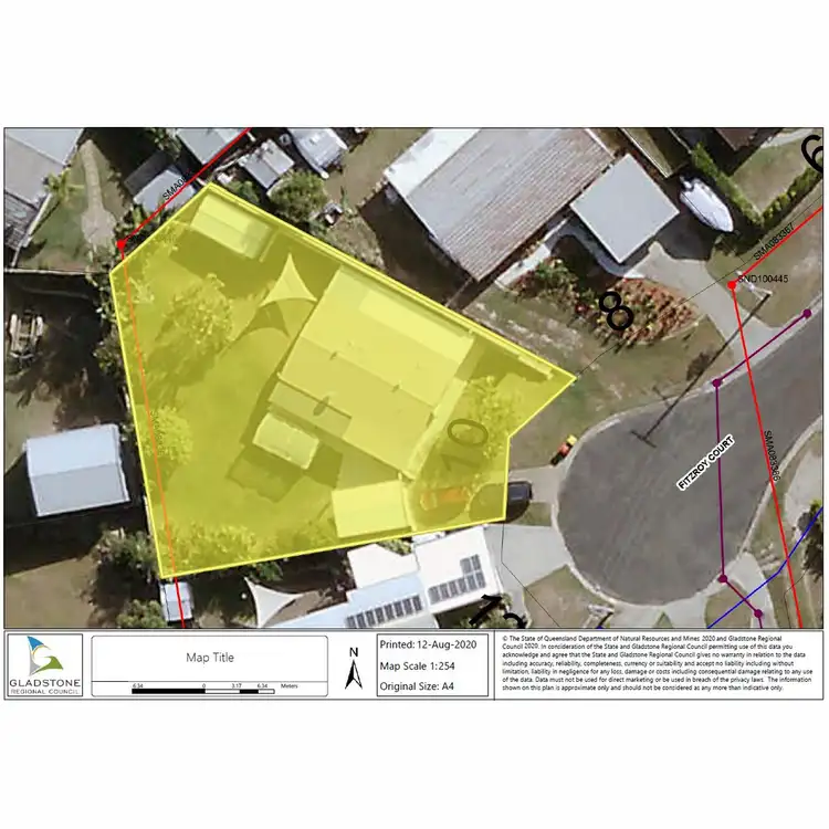 Floorplan of Homely house listing, 10 Fitzroy Court, Boyne Island QLD 4680