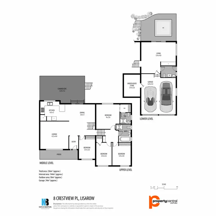 Floorplan of Homely house listing, 8 Crestview Place, Lisarow NSW 2250