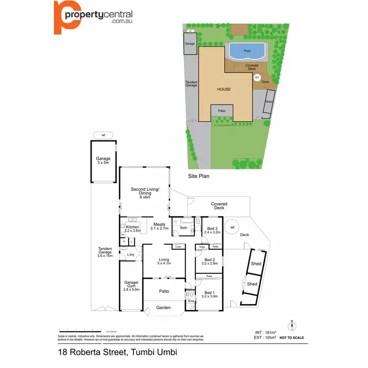 Floorplan of Homely house listing, 18 Roberta Street, Tumbi Umbi NSW 2261