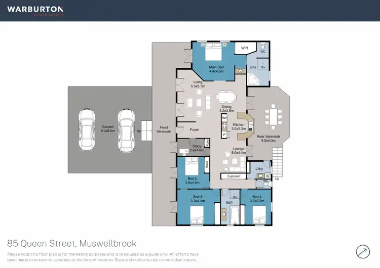 Floorplan of Homely house listing, 85 Queen Street, Muswellbrook NSW 2333