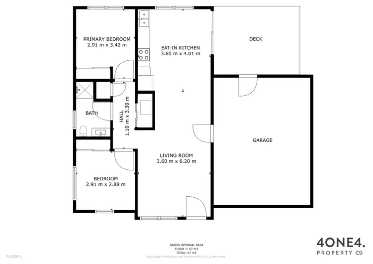 Floorplan of Homely house listing, 4B Bowden Drive, Bridgewater TAS 7030