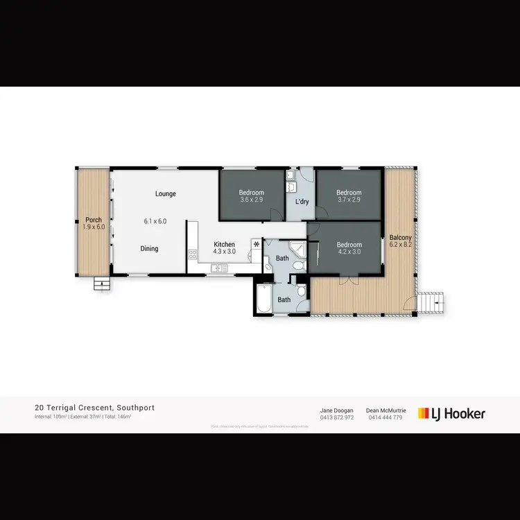 Floorplan of Homely house listing, 20 Terrigal Crescent, Southport QLD 4215