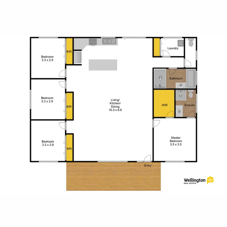 Floorplan of Homely house listing, 2389 Shoreline Drive, The Honeysuckles VIC 3851