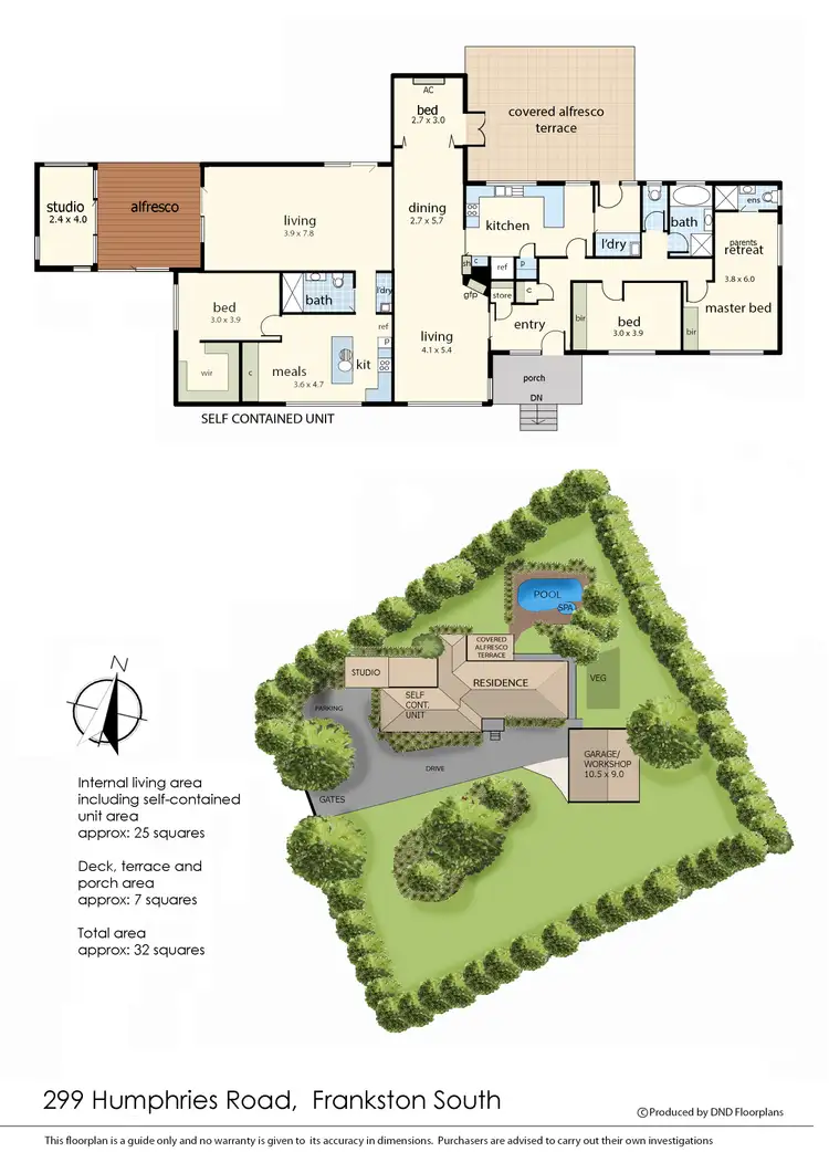 Floorplan of Homely house listing, 299 Humphries Road, Frankston South VIC 3199