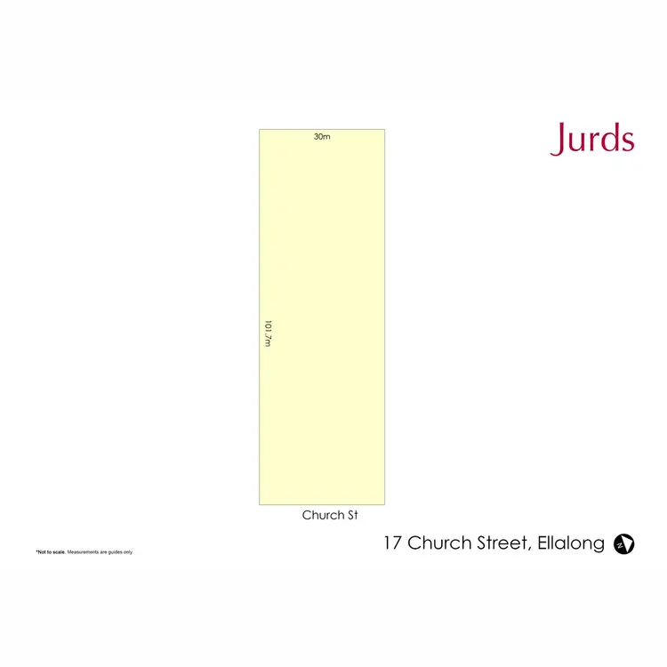 Floorplan of Homely land listing, 17 Church Street, Ellalong NSW 2325
