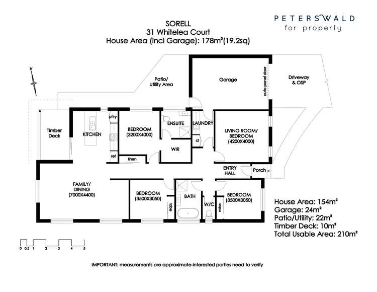Floorplan of Homely house listing, 31 Whitelea Court, Sorell TAS 7172