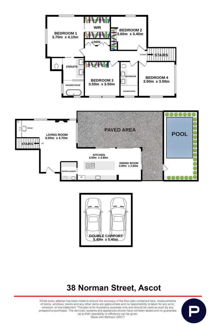 Floorplan of Homely house listing, 38 Norman Street, Ascot QLD 4007
