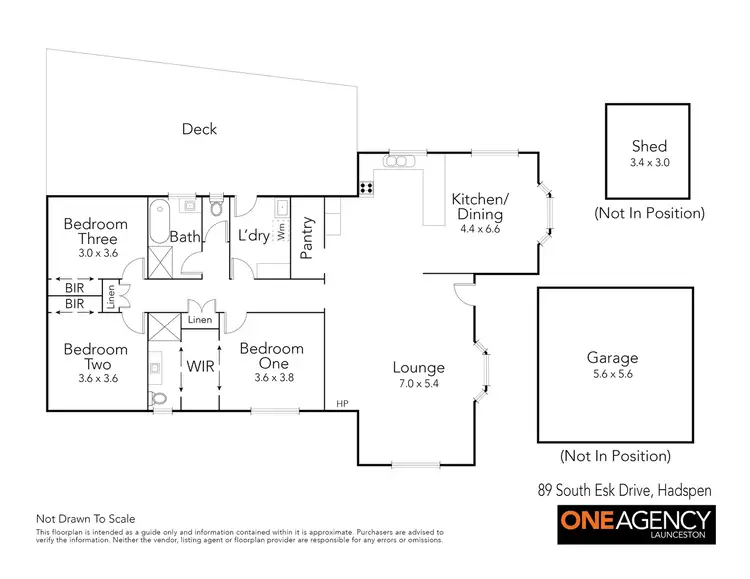 Floorplan of Homely house listing, 89 South Esk Drive, Hadspen TAS 7290