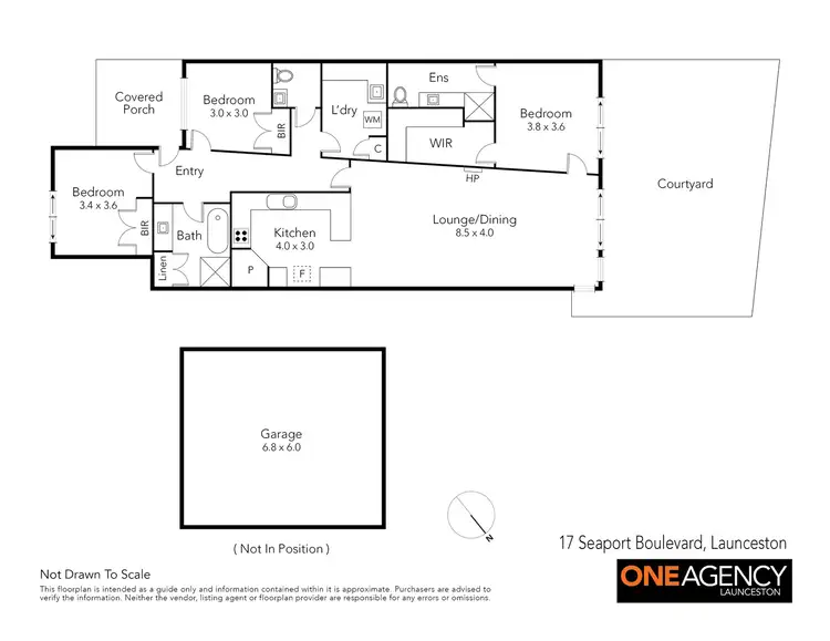 Floorplan of Homely house listing, 17 Seaport Boulevard, Launceston TAS 7250