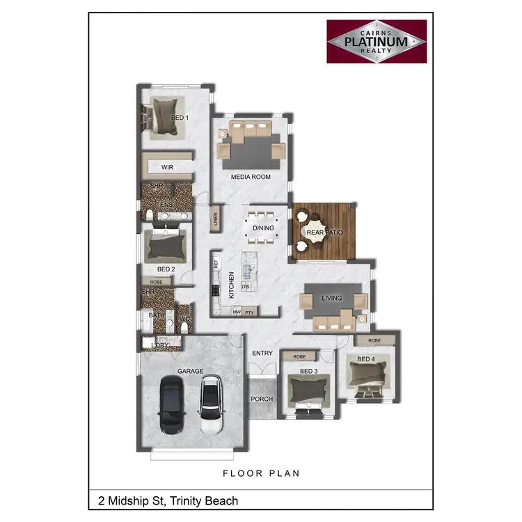Floorplan of Homely house listing, 2 Midship Street, Trinity Beach QLD 4879