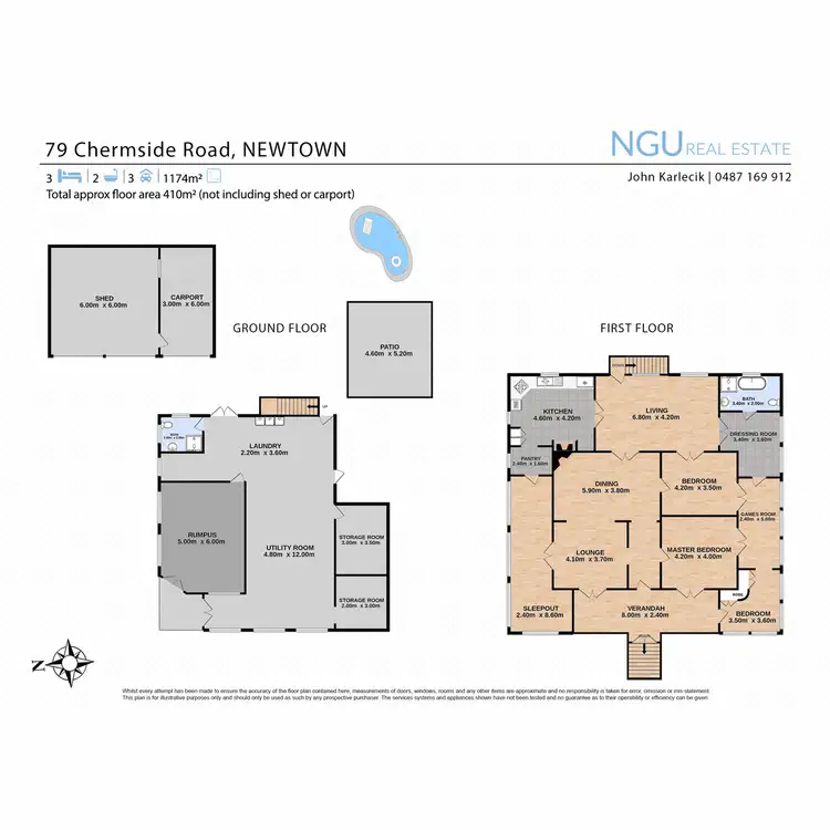 Floorplan of Homely house listing, 79 Chermside Road, Newtown QLD 4305