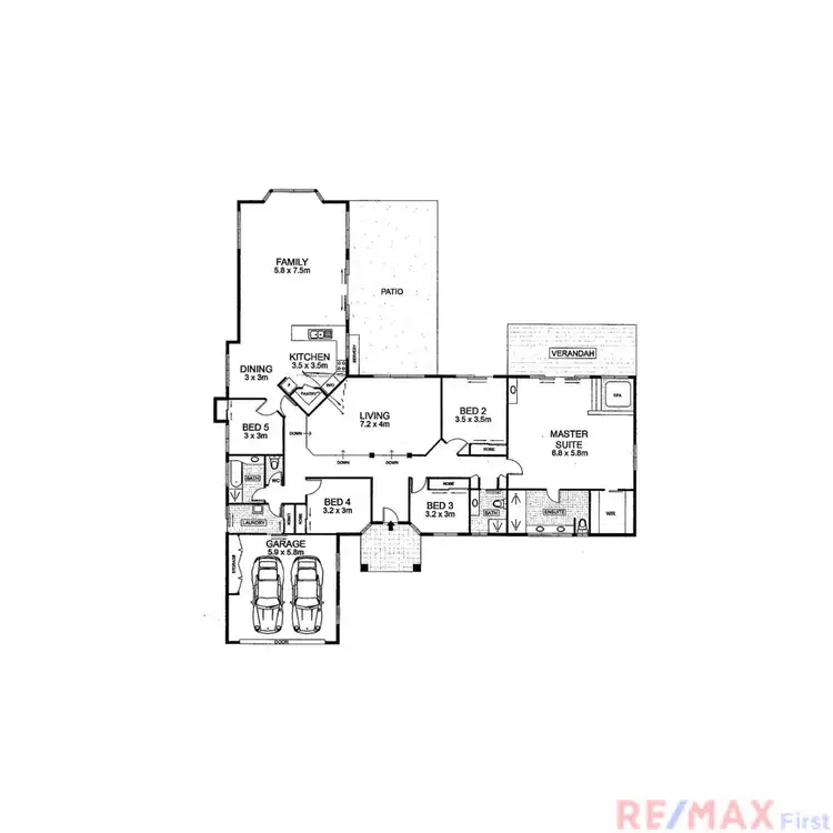 Floorplan of Homely house listing, 3 Bottlebrush Place, Little Mountain QLD 4551