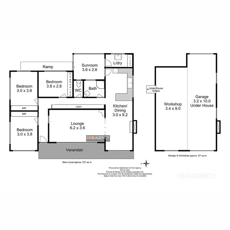 Floorplan of Homely house listing, 87 Massey Street, Smithton TAS 7330