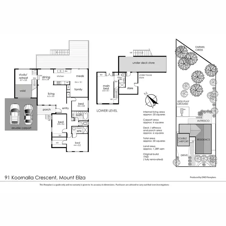 Floorplan of Homely house listing, 91 Koornalla Crescent, Mount Eliza VIC 3930