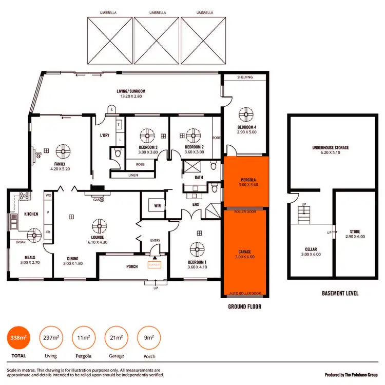 Floorplan of Homely house listing, 6 Caithness Avenue, Beaumont SA 5066