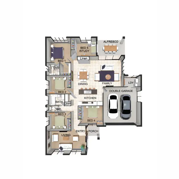 Floorplan of Homely house listing, 46A College Road, Karana Downs QLD 4306