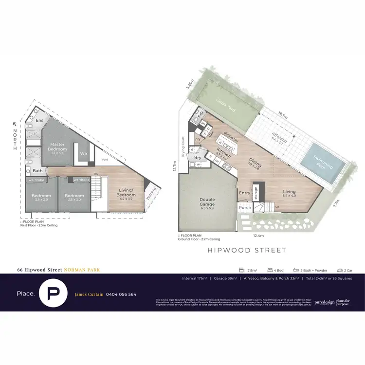 Floorplan of Homely house listing, 68 Hipwood Street, Norman Park QLD 4170