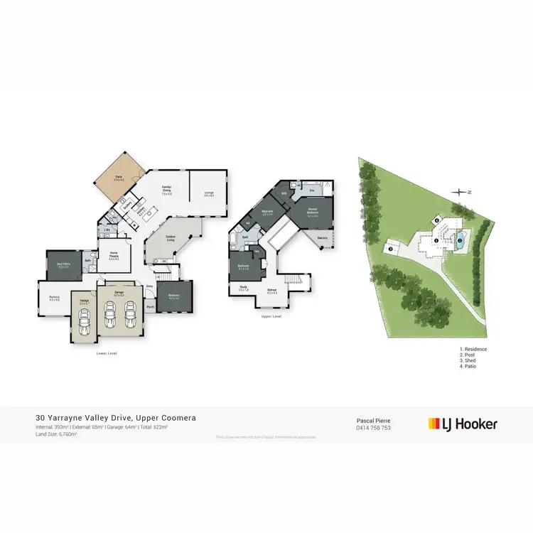 Floorplan of Homely house listing, 30 Yarrayne Valley Drive, Upper Coomera QLD 4209