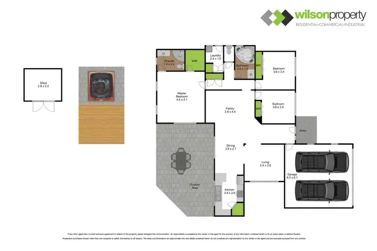 Floorplan of Homely house listing, 8 Connaught Way, Traralgon VIC 3844